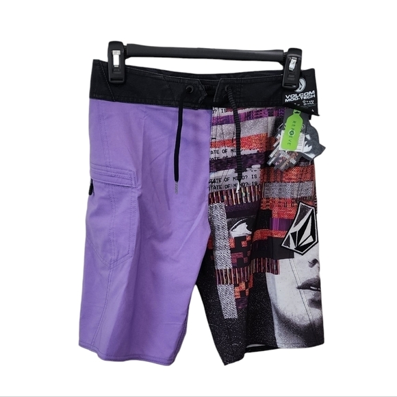 VOLCOM Mod Tech Swim Trunks 27 - Picture 1 of 4